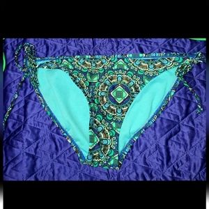 Exhilaration Tribal Print Bikini bottom
